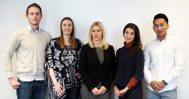 Rickard Stolt, Elin Olsson, Helén Liljenroth, Louise Dyrenbrant & Nils Norming Rickard Stolt, Elin Olsson, Helén Liljenroth, Louise Dyrenbrant & Nils Norming