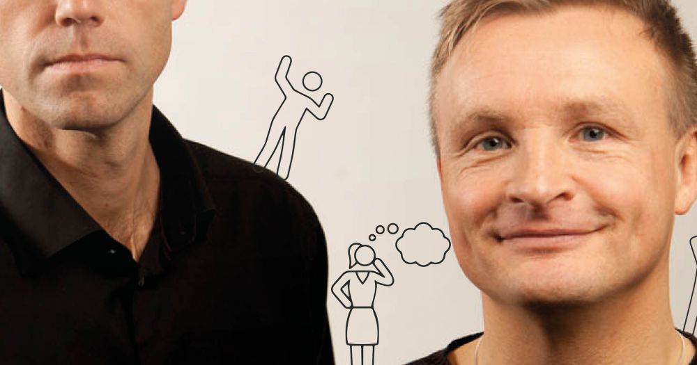 Jan Bylund och Mattias Lundberg
