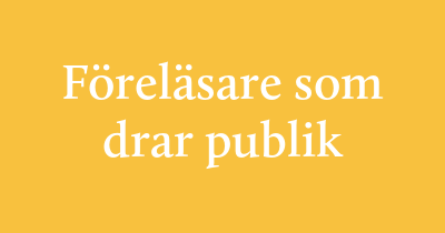 Kända personer med stark attraktionskraft fungerar utmärkt som dragplåster i föreläsningssammanhang. Deras igenkänningsfaktor väcker nyfikenhet och engagemang, samtidigt som de ofta har unika livserfarenheter och insikter att dela med sig av. Att boka en välkänd profil som föreläsare ger både högre genomslag och ett starkare publikt intresse – oavsett om det handlar om inspiration, lärdomar från karriären eller personliga reflektioner. Dessa talare kombinerar sin stjärnstatus med förmågan att beröra, motivera och skapa närvaro. De passar utmärkt som huvudnummer vid större konferenser, kickoffer och publika event där upplevelse och innehåll går hand i hand.