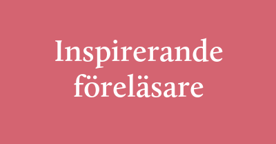 Inspirerande föreläsare har förmågan att beröra, motivera och ge nya perspektiv som stannar kvar långt efter att applåderna tystnat. De delar med sig av livserfarenheter, insikter och lärdomar som väcker engagemang och får publiken att tänka nytt – oavsett ämnesområde. Genom stark närvaro, berättarteknik och äkta passion skapar dessa talare en känsla av möjligheter och framtidstro. De är populära vid kickoffer, konferenser och utbildningsdagar där syftet är att väcka energi, samhörighet och reflektion. Boka en inspiratör som med både hjärta och skärpa hjälper publiken att växa – personligt, professionellt eller kollektivt.