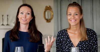 Maria Stenvinkel och Sophie Rosén Hellström